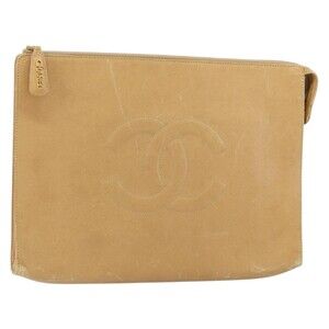 Chanel Coco Mark Document Case Clutch